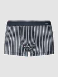 Boxershort met all-over motief, model 'Cotton Code' van Calida Blauw / turquoise - 8
