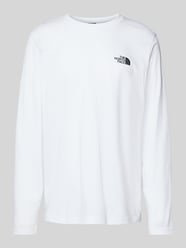 Longsleeve mit Label-Print von The North Face Weiß - 28