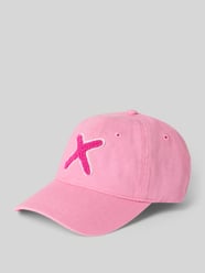 Base cap met all-over logoprint model 'Kobe' van UNIO HAMBURG Fuchsia - 7