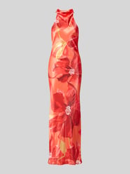 Slim Fit Maxikleid mit floralem Allover-Print von Forever New Orange - 33