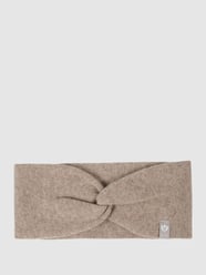 Stirnband aus Kaschmir von Fraas Beige - 10