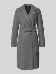 Webpelzmantel mit Bindegürtel von VERO MODA - 3