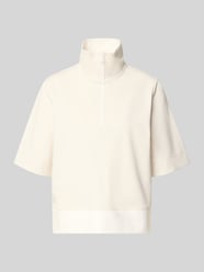 Sweatshirt mit Stehkragen und 1/2-Arm von Marc Cain Beige - 14