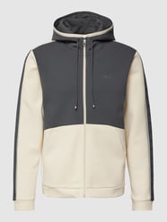 Sweatjacke mit Kapuze Modell 'SAGGY' von BOSS Green Beige - 30