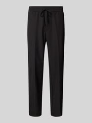 Relaxed fit stoffen broek met elastische band, model 'T_Flex' van BOSS Green - 10