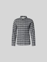 Koszula casualowa o kroju slim fit z kołnierzykiem typu kent od Officine Générale - 29