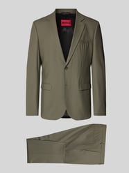 Garnitur o kroju slim fit z marynarką zapinaną na 2 guziki od HUGO - 9