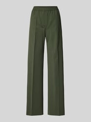 Stoffen broek met persplooien, model 'PETRA' van Weekend Max Mara Groen - 28