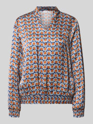 Regular fit blouse van pure viscose van MORE & MORE - 28