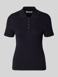 Regular Fit Strickshirt mit Polokragen und Knopfleiste von Marc O'Polo Denim - 20