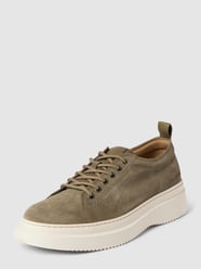 Sneaker mit Label-Details Modell 'Algot' von Marc O'Polo Grün - 15