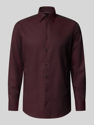 Regular Fit Businesshemd mit Kentkragen von OLYMP Bordeaux - 22
