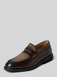 Loafers mit Label-Detail Modell 'UNICA' von Carl Gross - 4