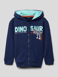Bluza rozpinana z nadrukiem z motywem model ‘DINO’ od Blue Seven Niebieski - 11
