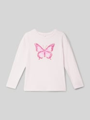 Longsleeve mit Label-Print Modell 'DEMMI' von Name It Pink - 34