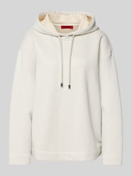 Hoodie mit überschnittenen Schultern Modell 'FIORIRE' von MAX&Co. Grau - 32