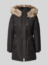 Parka taliowana z obszyciem ze sztucznego futra model ‘IRIS’ od Only - 20