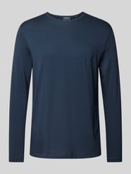 Longsleeve mit Rundhalsausschnitt von OLYMP Level Five Blau - 12