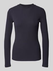 Slim Fit Langarmshirt aus Baumwoll-Mix von Marc O'Polo DENIM - 23