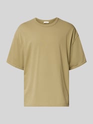 T-shirt z obniżonymi ramionami model 'FAZY' od American Vintage - 19