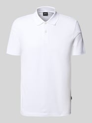 koszulka polo o kroju regular fit z mieszanki bawełny od BOSS - 45