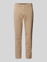 Stoffen broek met Franse steekzakken, model 'Tybalt' van g1920 Beige - 27