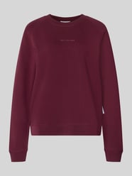 Regular Fit Sweatshirt aus reiner Baumwolle von Marc O'Polo DENIM Bordeaux - 48