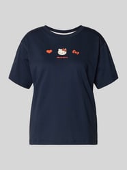 Regular Fit T-Shirt mit Motiv-Print von Jake*s Casual - 20