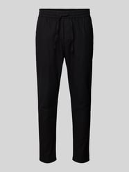 Korte stoffen broek van linnenmix, model 'LINUS' van Only & Sons - 22