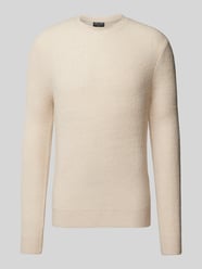 Strickpullover mit Rundhalsausschnitt von Antony Morato Beige - 3