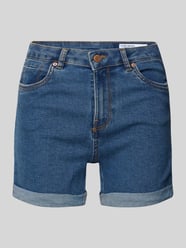 Szorty o kroju regular fit z mieszanki bawełny model ‘LUNA’ od VERO MODA - 28