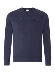 'North Sails presented by Prada' sweatshirt met logo-applicatie  van America's Cup Prada Blauw / turquoise - 1