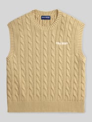 Regular Fit pullunder van puur katoen van Polo Ralph Lauren Beige - 6