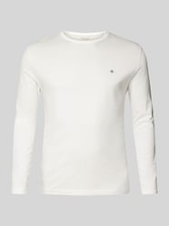 Longsleeve mit Label-Stitching von Gant Beige - 5