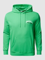 PLUS SIZE Hoodie mit Label-Detail Modell 'JORBRINK' von Jack & Jones Plus Grün - 5