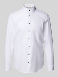 Super Slim Fit Business-Hemd mit Kentkragen von Jake*s - 11