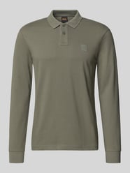 Koszulka polo o kroju slim fit z mieszanki bawełny Model 'PASSERBY' od BOSS Orange - 37