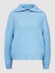 Schipperstrui in gebreide look van Only Blauw / turquoise - 46