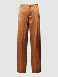 Spodnie materiałowe z wpuszczanymi kieszeniami w stylu francuskim model ‘DESK’ od Drykorn Pomarańczowy - 8