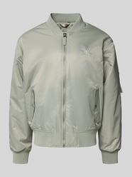 Bomberjacke mit Label-Stitching von Calvin Klein Jeans - 29