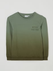 Sweatshirt mit Stretch-Anteil Modell 'Ditmar'  von Name It Grün - 8