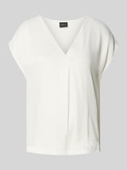 Relaxed Fit Blusenshirt im Fabric Mix von s.Oliver BLACK LABEL - 1
