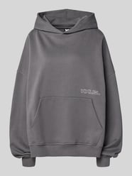 Oversized Hoodie mit Label-Print von Karo Kauer - 39