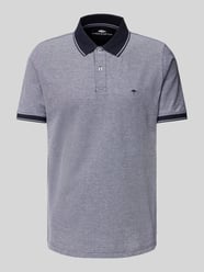 Koszulka polo o kroju regular fit z wyhaftowanym logo od Fynch-Hatton - 5