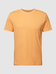 T-shirt in effen design van Esprit Oranje - 15