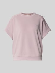 Loose Fit T-Shirt mit Label Stitching Modell 'ENARI' von BOSS Orange Pink - 44