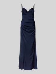 Abendkleid aus Satin mit Raffungen von Hey Kyla - 33