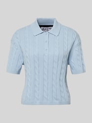 Koszulka polo o kroju slim fit o wyglądzie dzianiny od Jake*s Studio Woman - 1