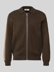 Regular Fit Strickjacke aus reiner Baumwolle von Marc O'Polo DENIM - 1