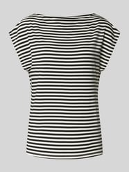 T-Shirt mit U-Boot-Ausschnitt Modell 'RICCI' von Soyaconcept - 44